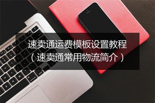速卖通运费模板设置教程(速卖通常用物流简介)