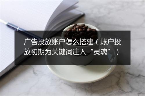 广告投放账户怎么搭建(账户投放初期为关键词注入“灵魂”)