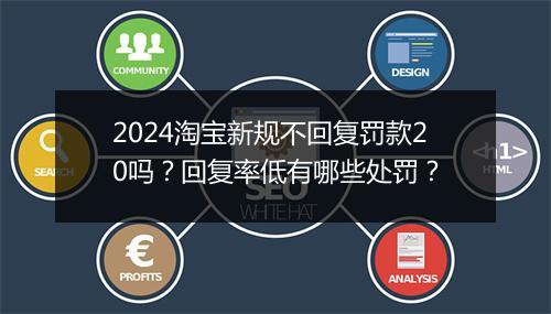 2024淘宝新规不回复罚款20吗?回复率低有哪些处罚?