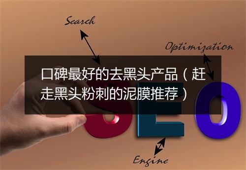 口碑最好的去黑头产品(赶走黑头粉刺的泥膜推荐)