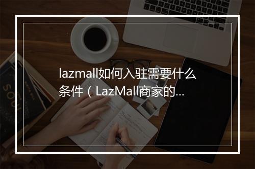 lazmall如何入驻需要什么条件(LazMall商家的优势)
