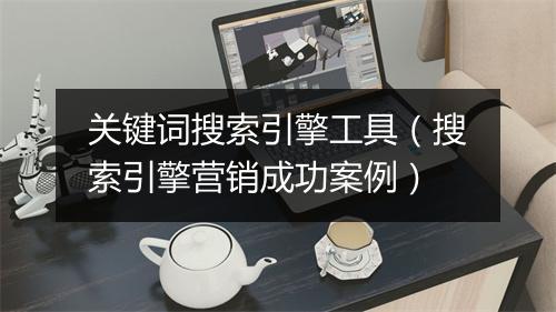 关键词搜索引擎工具(搜索引擎营销成功案例)