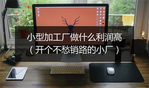 小型加工厂做什么利润高(开个不愁销路的小厂)