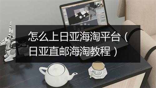怎么上日亚海淘平台(日亚直邮海淘教程)