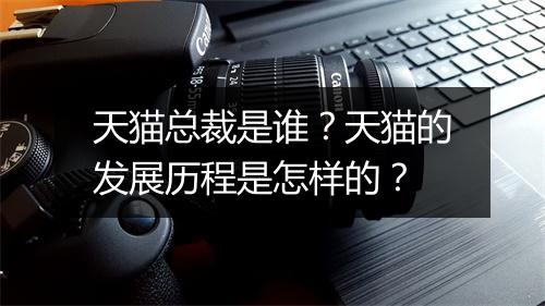 天猫总裁是谁?天猫的发展历程是怎样的?