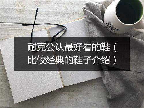 耐克公认最好看的鞋(比较经典的鞋子介绍)