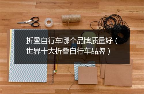 折叠自行车哪个品牌质量好(世界十大折叠自行车品牌)