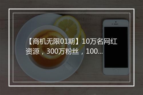 【商机无限01期】10万名网红资源,300万粉丝,1000+亚马逊商品供应链渠道为你推荐