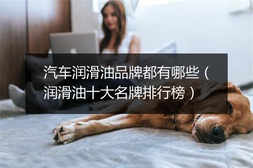 汽车润滑油品牌都有哪些(润滑油十大名牌排行榜)