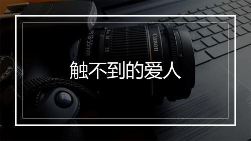 触不到的爱人