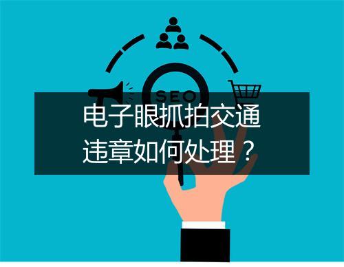 电子眼抓拍交通违章如何处理?