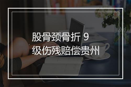 股骨颈骨折 9 级伤残赔偿贵州