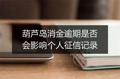 葫芦岛消金逾期是否会影响个人征信记录