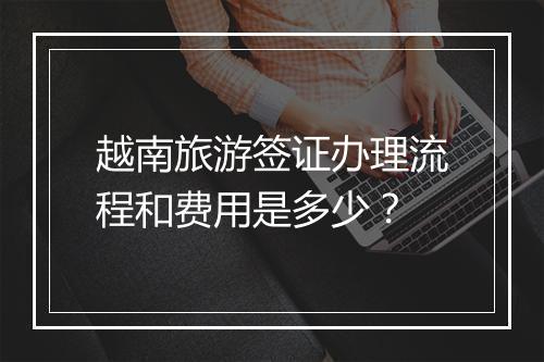越南旅游签证办理流程和费用是多少?