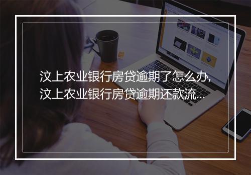 汶上农业银行房贷逾期了怎么办,汶上农业银行房贷逾期还款流程
