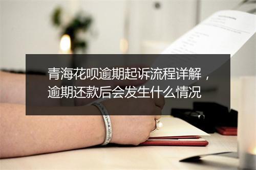 青海花呗逾期起诉流程详解,逾期还款后会发生什么情况