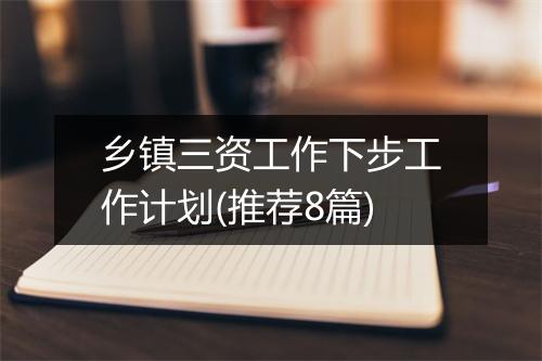 乡镇三资工作下步工作计划(推荐8篇)