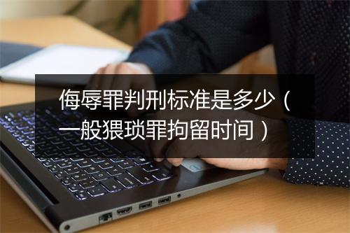 侮辱罪判刑标准是多少(一般猥琐罪拘留时间)