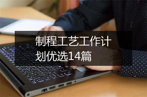 制程工艺工作计划优选14篇