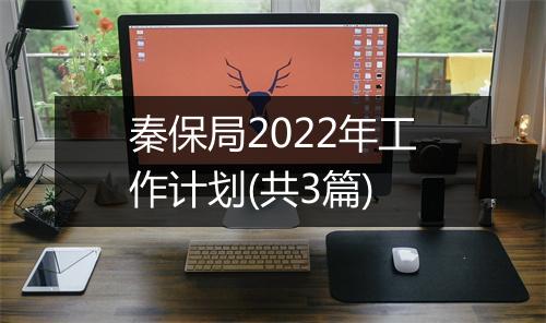 秦保局2022年工作计划(共3篇)
