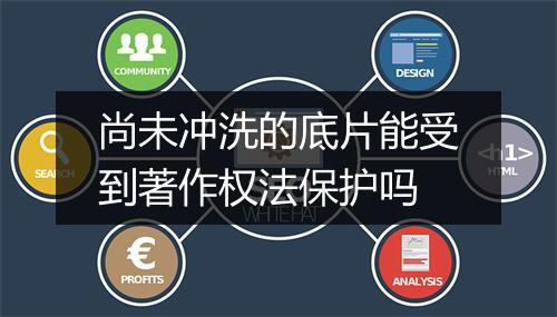 尚未冲洗的底片能受到著作权法保护吗