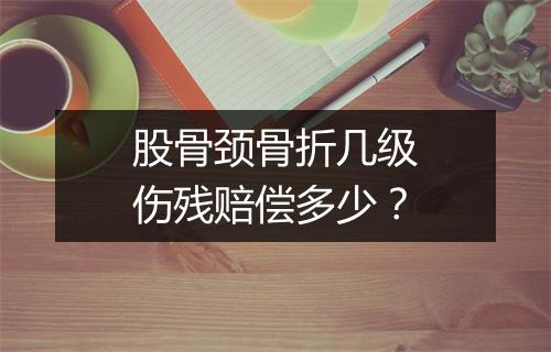股骨颈骨折几级伤残赔偿多少?