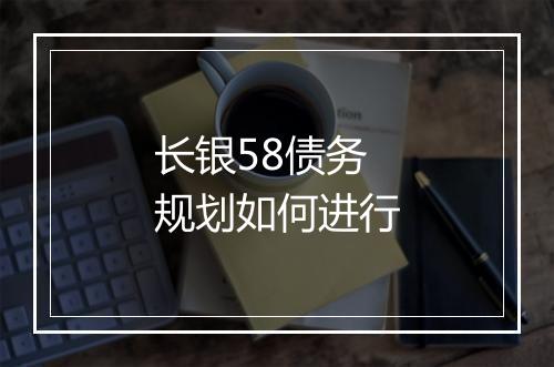长银58债务规划如何进行