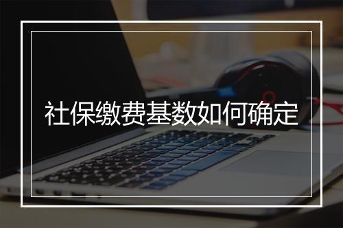 社保缴费基数如何确定