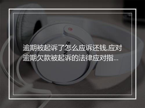 逾期被起诉了怎么应诉还钱,应对逾期欠款被起诉的法律应对指南