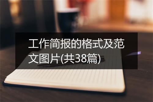 工作简报的格式及范文图片(共38篇)