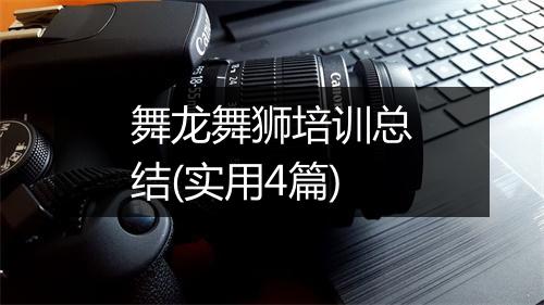 舞龙舞狮培训总结(实用4篇)