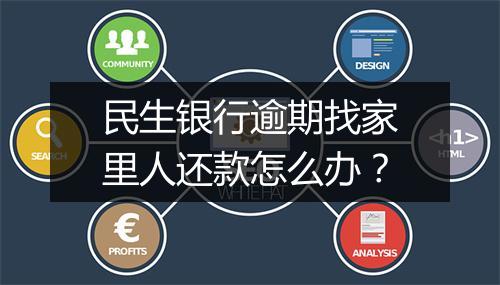 民生银行逾期找家里人还款怎么办?