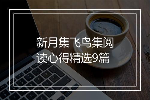 新月集飞鸟集阅读心得精选9篇