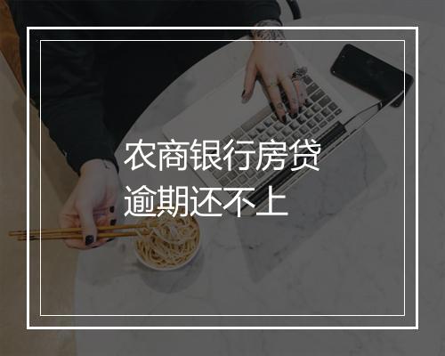 农商银行房贷逾期还不上