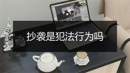 抄袭是犯法行为吗
