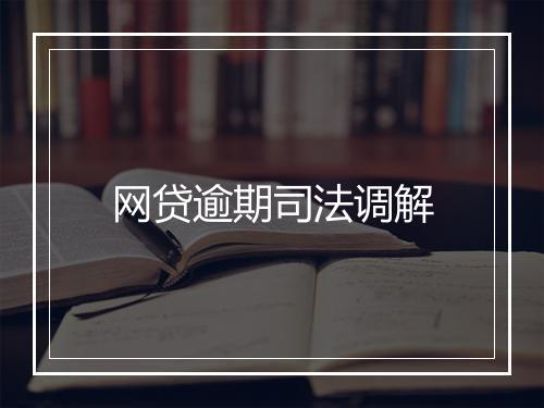 网贷逾期司法调解