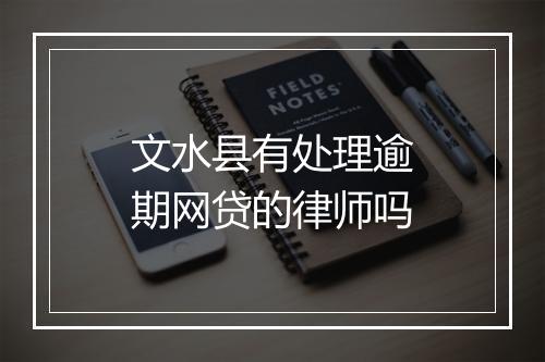 文水县有处理逾期网贷的律师吗