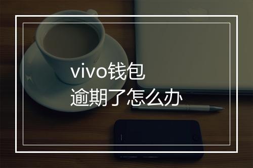 vivo钱包逾期了怎么办