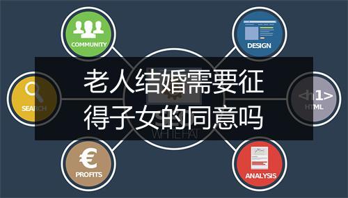 老人结婚需要征得子女的同意吗