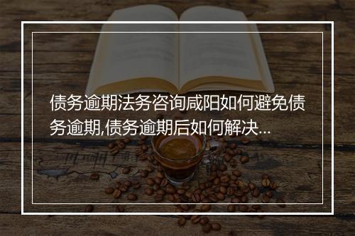 债务逾期法务咨询咸阳如何避免债务逾期,债务逾期后如何解决问题