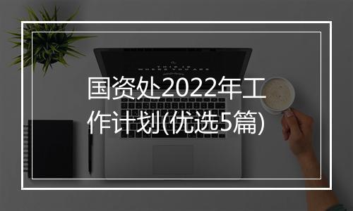 国资处2022年工作计划(优选5篇)