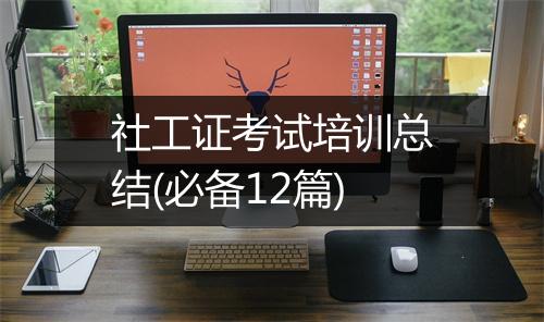 社工证考试培训总结(必备12篇)