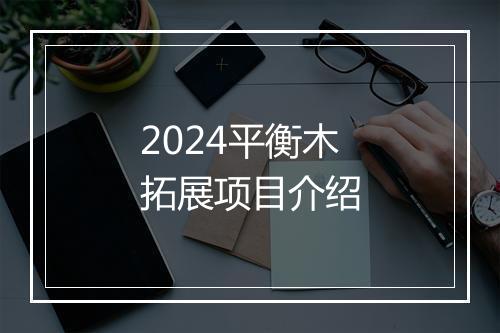 2024平衡木拓展项目介绍