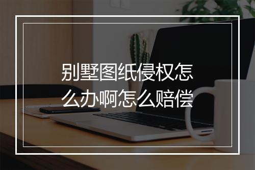 别墅图纸侵权怎么办啊怎么赔偿