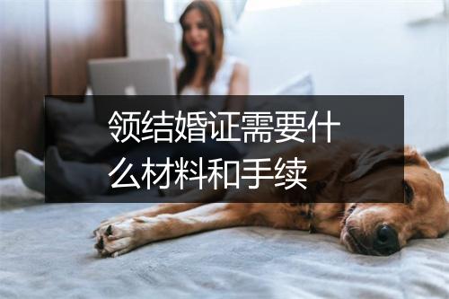 领结婚证需要什么材料和手续
