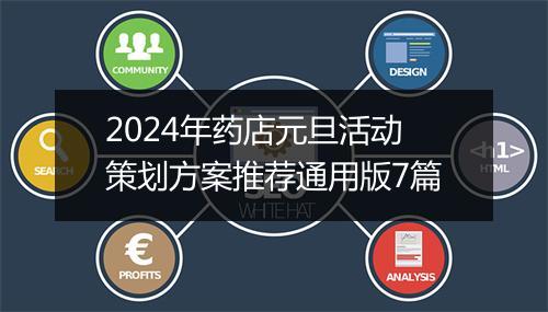 2024年药店元旦活动策划方案推荐通用版7篇