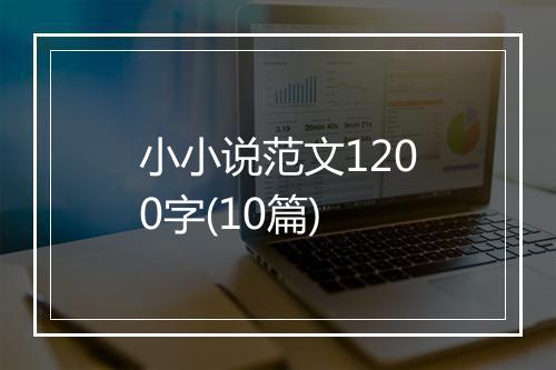 小小说范文1200字(10篇)