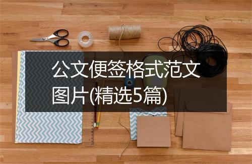 公文便签格式范文图片(精选5篇)