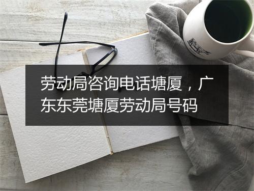 劳动局咨询电话塘厦,广东东莞塘厦劳动局号码