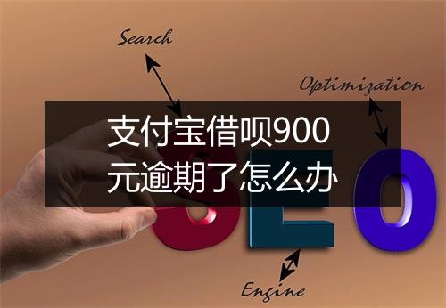 支付宝借呗900元逾期了怎么办